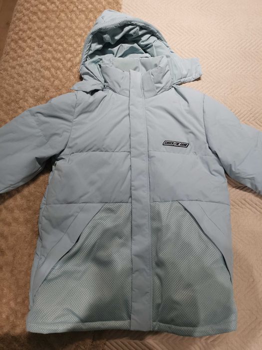 Nowa kurtka zimowa gruba ocieplana długa z kapturem Anta