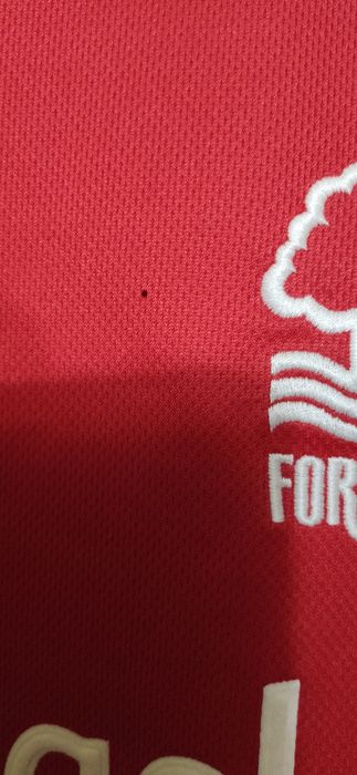 koszulka  t-shift domowa klubu piłkarskiego Nottingham Forest 2002/03