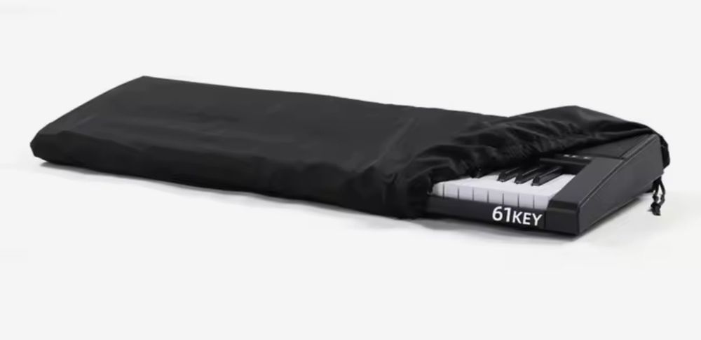 Cobertura teclados musicais até 61 teclas. Nova.
