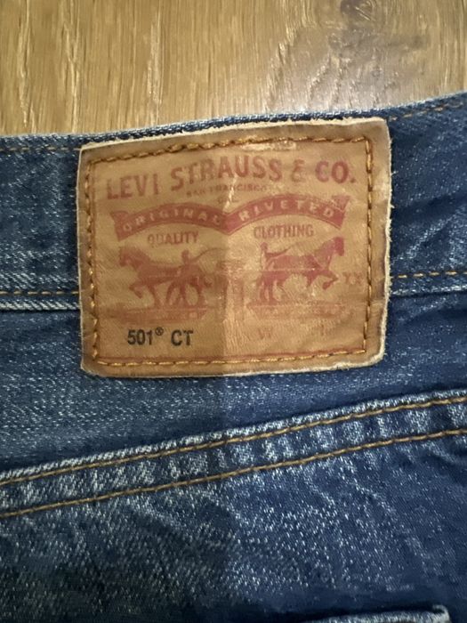 Джинси 501ct w28 l32