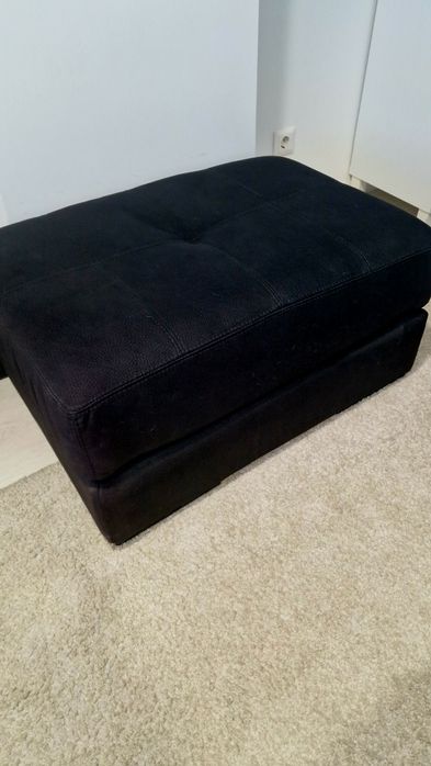 Sofa preto 3,5lugares
