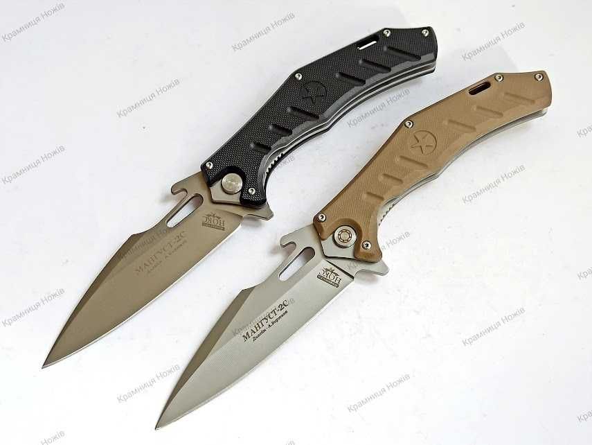 Ніж складний Нокс Мангуст-2С Нож складной Мангуст-2С Нокс сталь D2