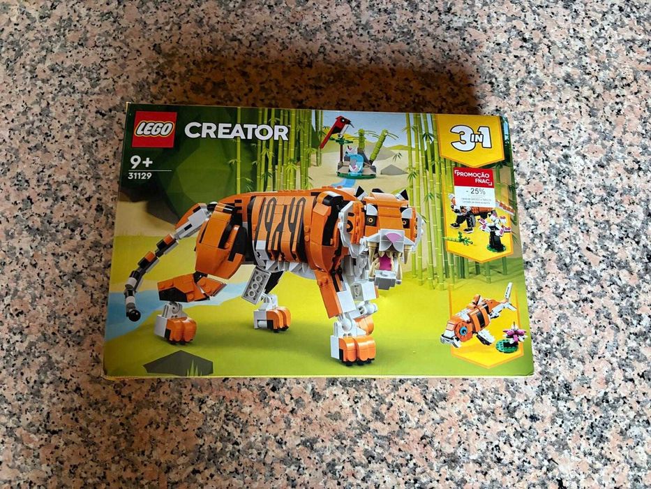 LEGO Creator 31129 — Tigre Majestoso 3 em 1