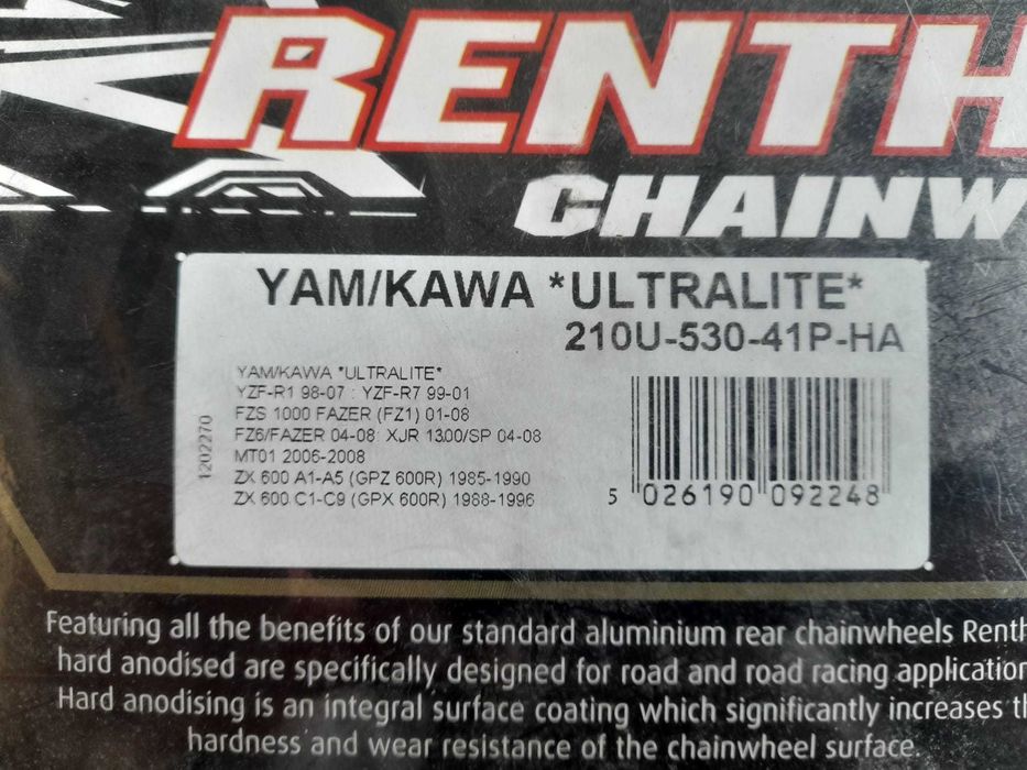 CREMALHEIRA RENTHAL P/YAMAHA-KAWASAKI
