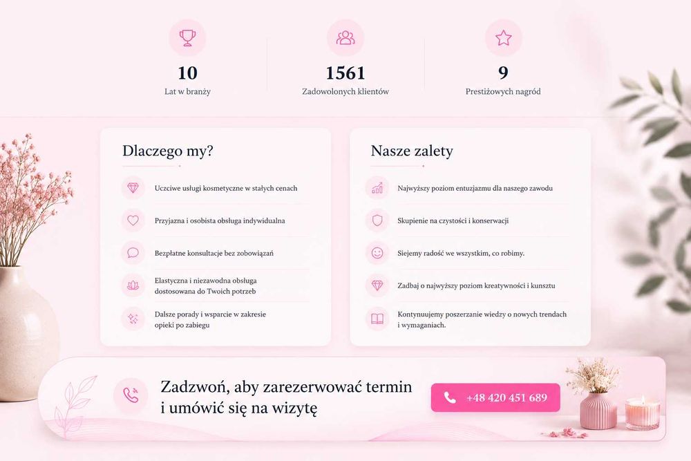 Strony internetowe dla firm | WWW + SEO + rezerwacje