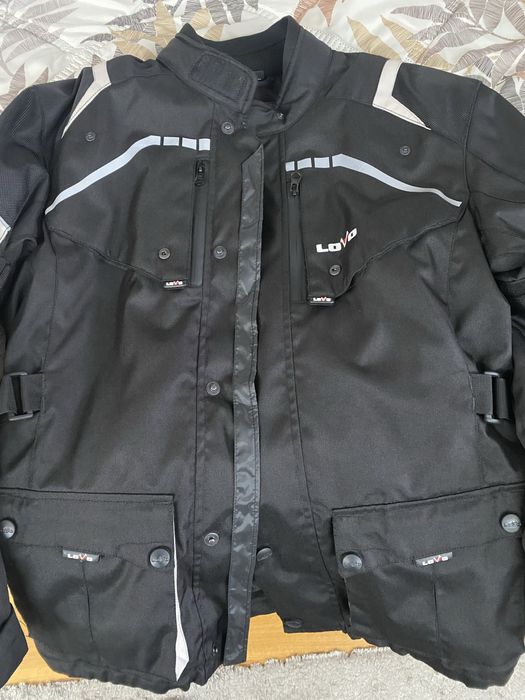 Casaco motard como novo