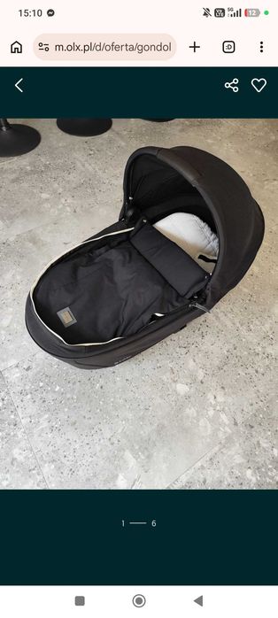 CYBEX PRIAM 2w1 – gondola Lux Carry Cot + spacerówka