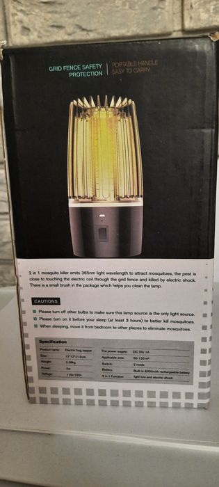 Elektryczna lampa na owady