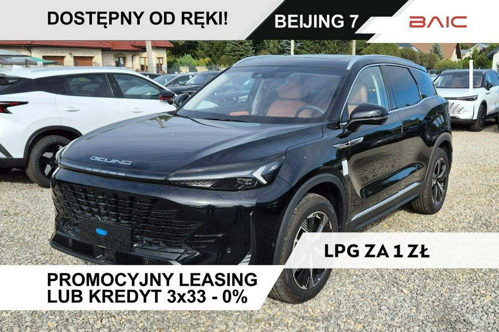 BAIC 7 177KM - Black - Luxury - Rocznik 2025! - Rabat do 25000 zł!