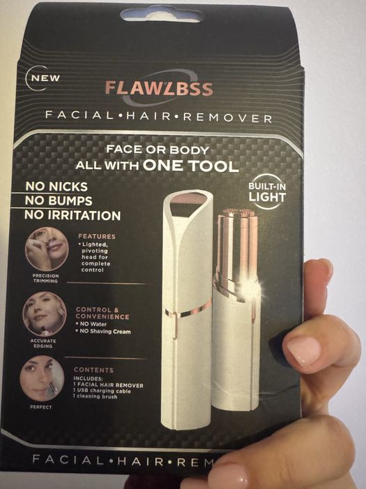 Removedor de pêlos faciais