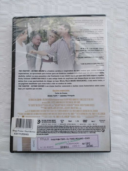 DVD, The Fighter, Selado