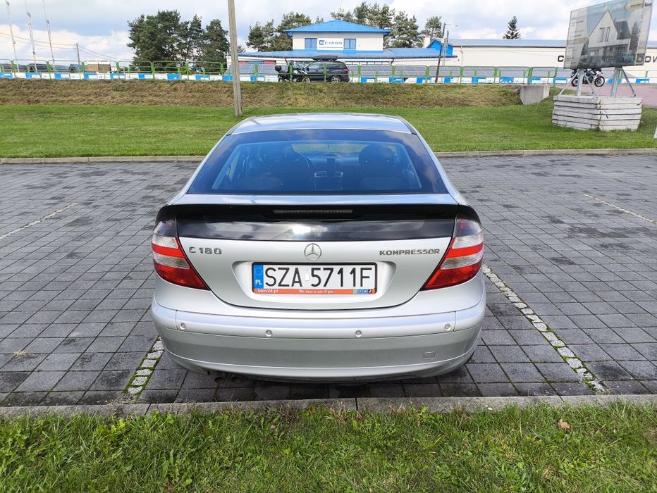 Mercedes C180 Kompressor 1.8 143 KM | Po serwisie | Alufelgi | OC do grudnia