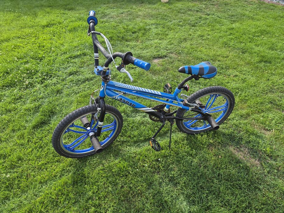 Rower niebieski bmx