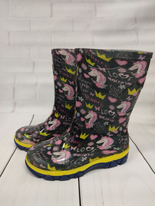 Детские резыновые сапоги , резинові гумові чоботи дитячі