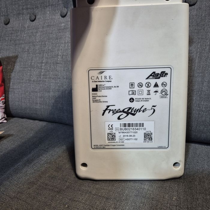 Koncentrator tlenu przenośny lekkie