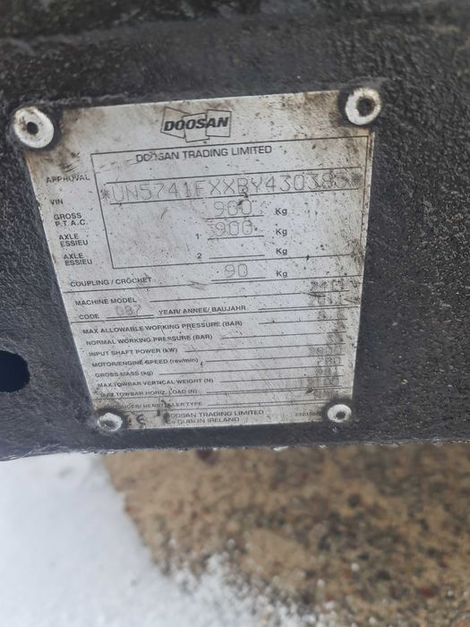 Sprężarka Śrubowa Doosan
