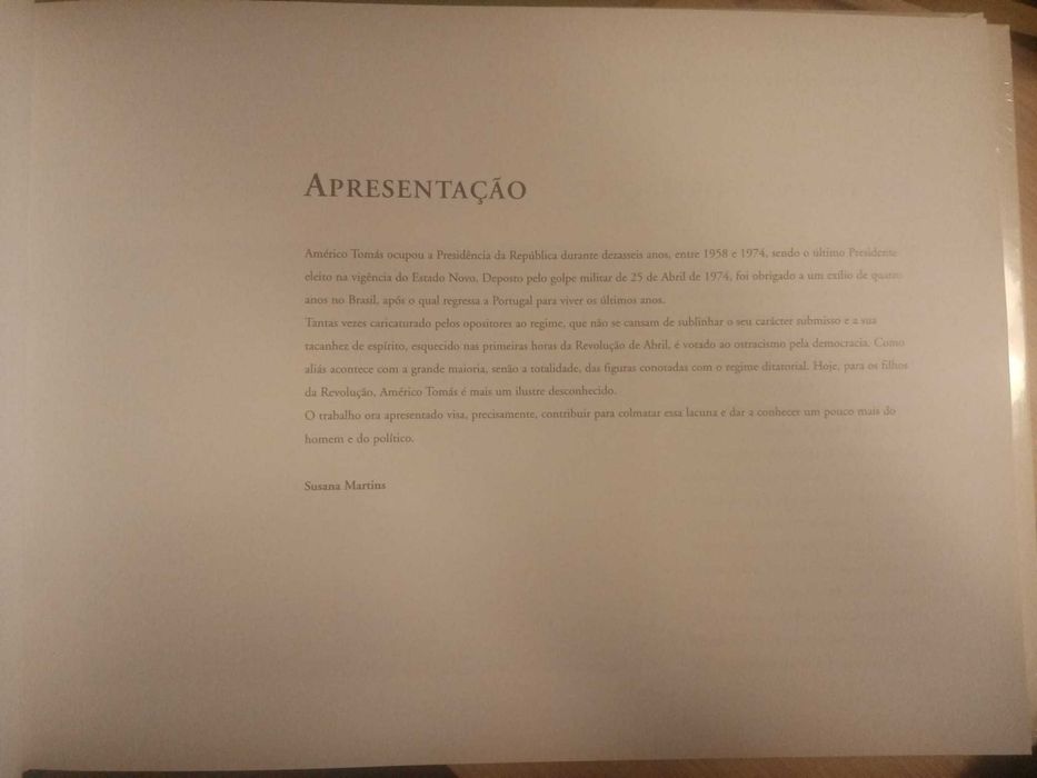Fotobiografia de Presidentes de Portugal (Américo Tomás)