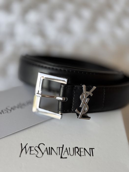 Sprzedam czarny pasek nowy YSL