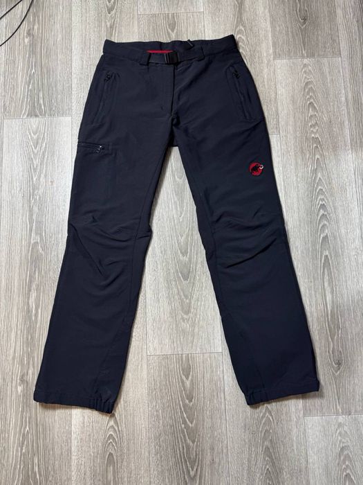 Чоловічі трекінгові спортивні штани мамут Mammut оригінал на мембрані