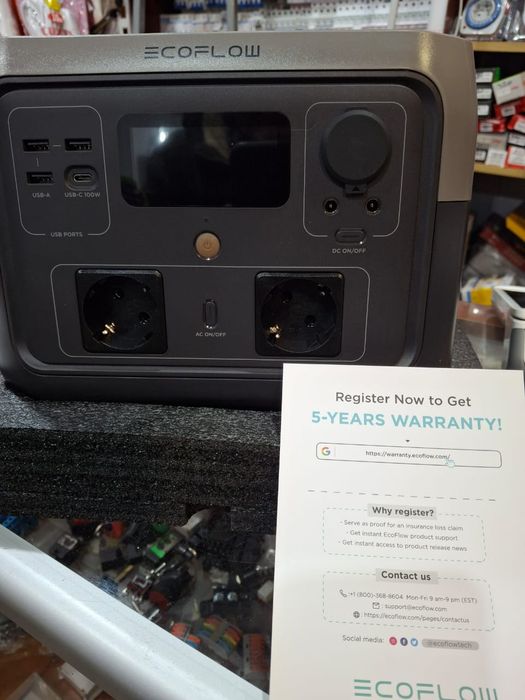 Ecoflow river 2 max зарядная станция