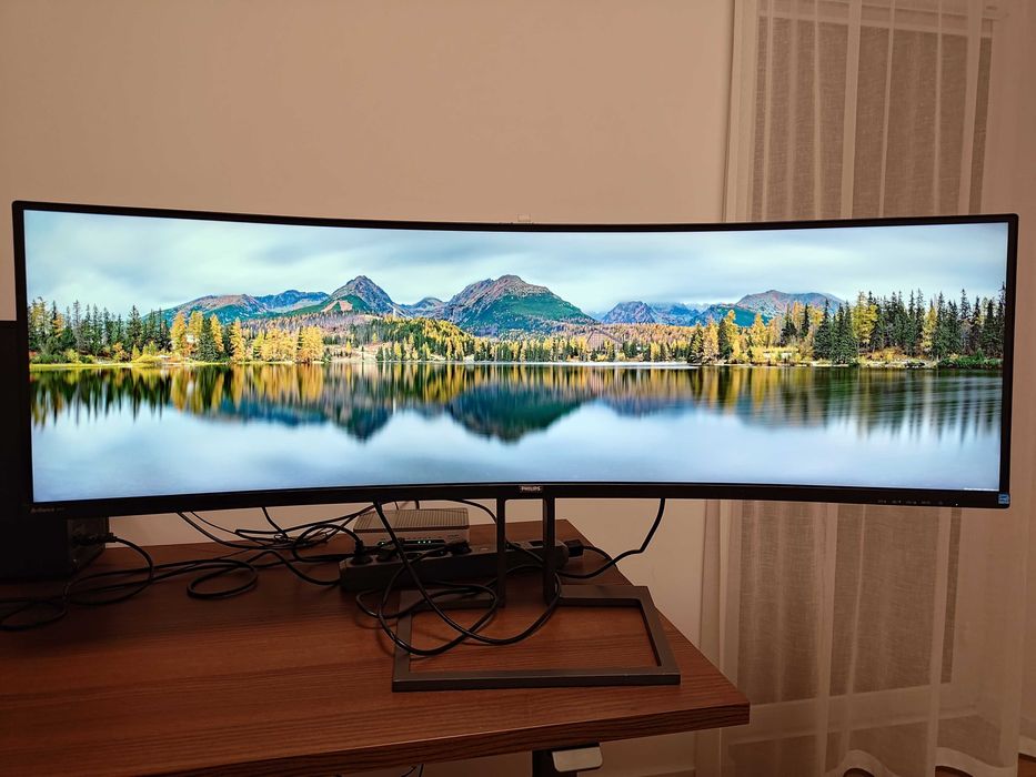 Monitor Philips 499P9H/00 Curved 48.8" 32:9 5120x1440 70Hz