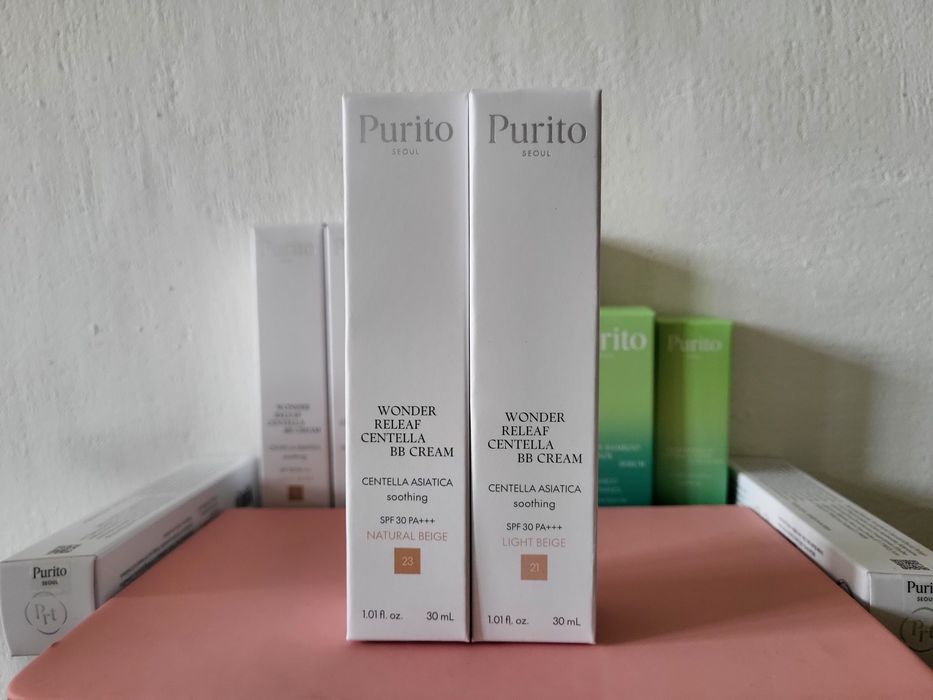 BB-крем Purito 21 та 23 з центелою, 30 мл.