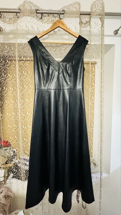 Сарафан еко шкіра