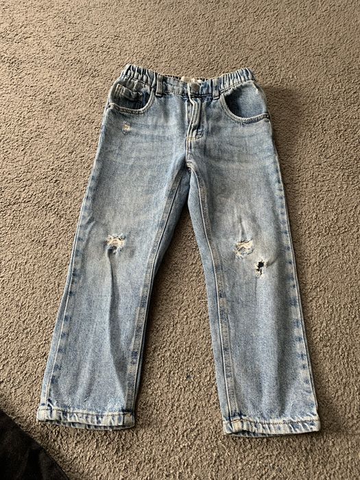Джинси zara Сорочка блакитна вельвет