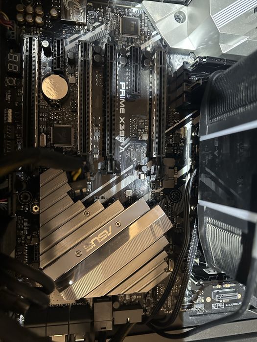 Threadripper 1920x + Asus x399 prime + Cooler Master Wraith Ripper