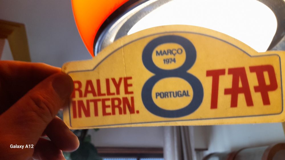 Autocolantes Rallye TAP para carros clássicos