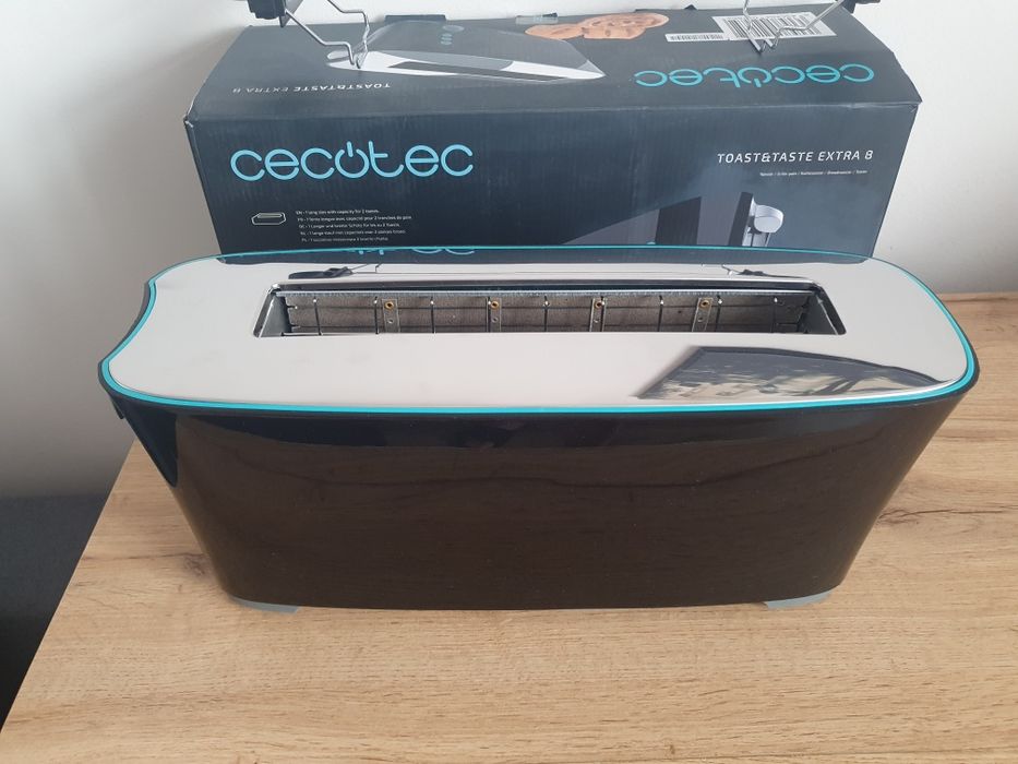 Toster Cecotec Toast&Taste Extra B czarny 1000W