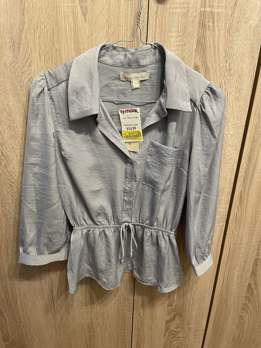 Bluzka, koszula z baskinką