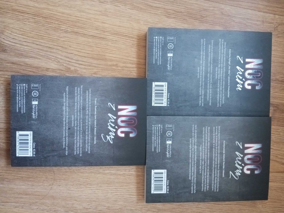 Wiktoria Lange Nic z nim  1, 2 i 3 tom plus zakładki GRATIS