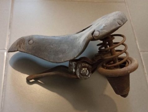 Stare siodełko rowerowe przedwojenne Hammock