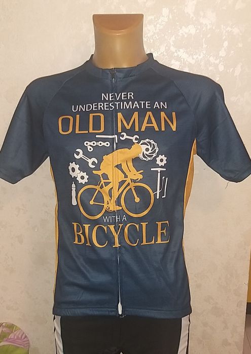 Тематическая футболка, джерси, для велоспорта.