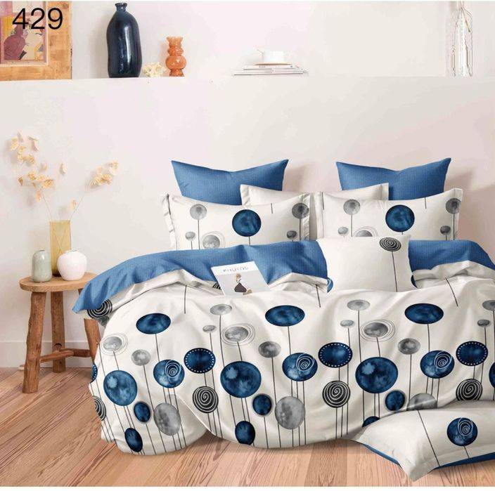 Постельное белье на кровать Фланель байка 4 наволочки Постіль байка