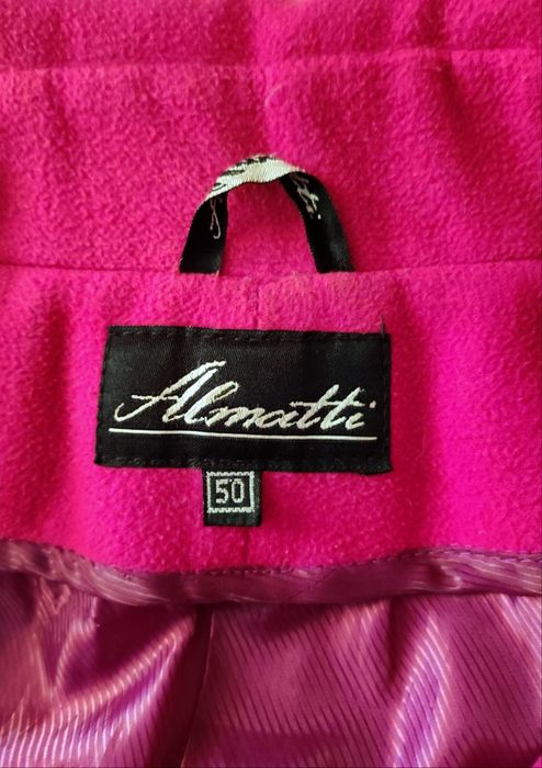 Пальто фуксия Almatti, б/у