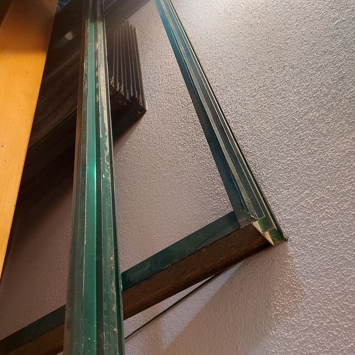 2 janelas de alumínio verde em bom estado