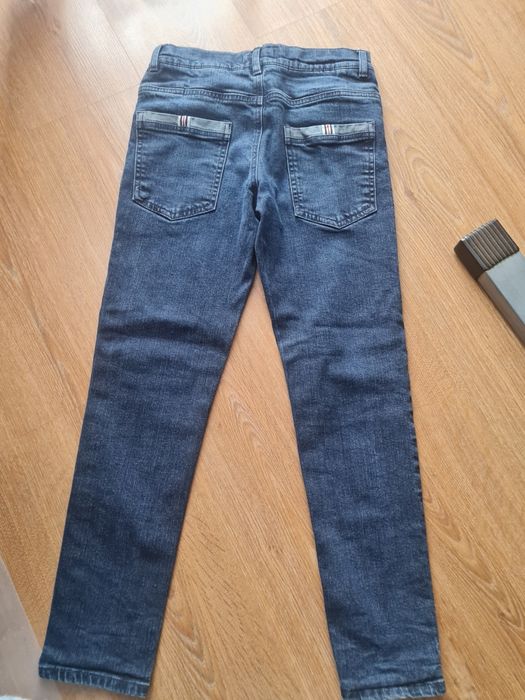 Spodnie jeansowe chłopięce.  Rozmiar z metki 152.