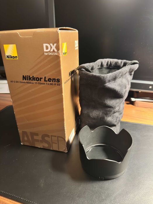 Nikon AF-S DX Zoom-Nikkor 17-55mm f/2.8G IF-ED – stan idealny