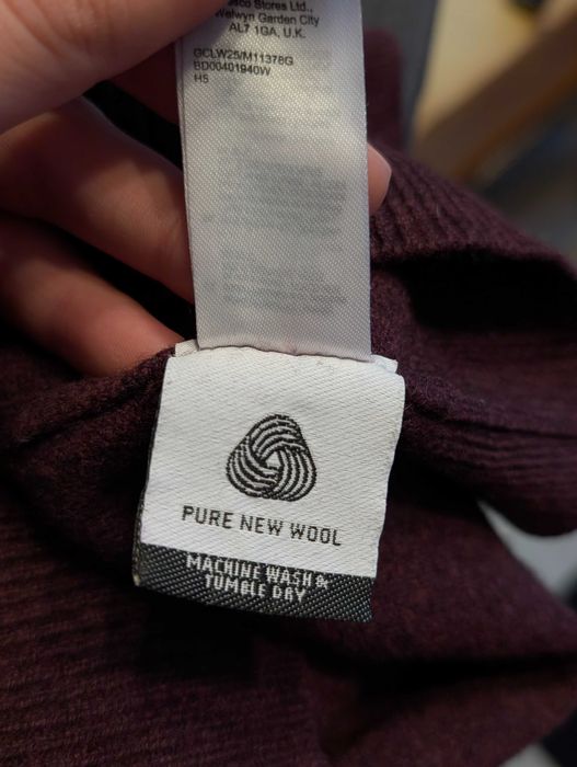 Sweter męski wełniany