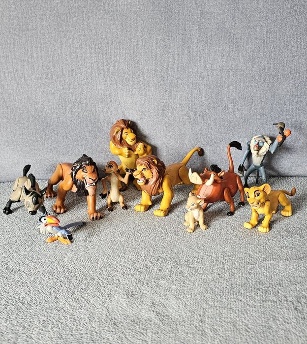 Kolekcja Figurek Król Lew Mattel 1994 – Vintage Retro Disney