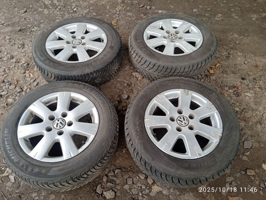 Колеса зимові на титанах R15