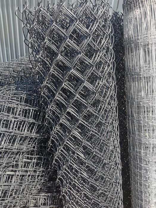 Siatka pleciona ślimakowa ogrodzeniowa h150cm 2,5/3,6 ocynk powlekana