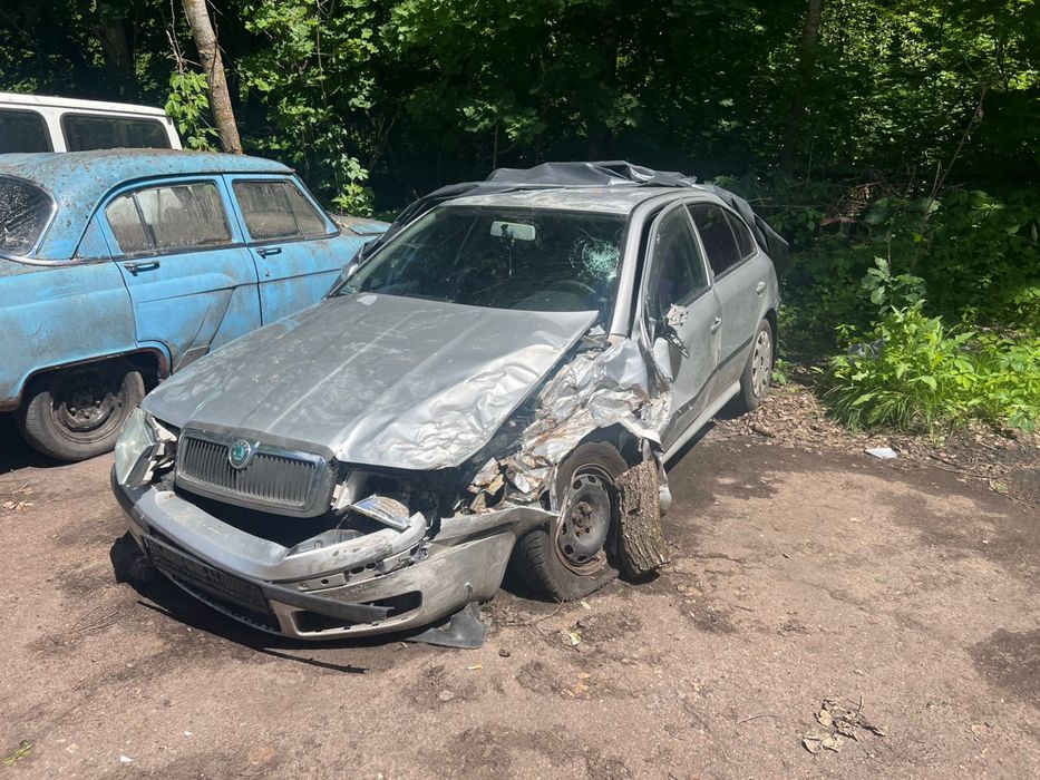 Skoda Octavia Tour 1.9 TDI 2001 — після ДТП, двигун + КПП на машині