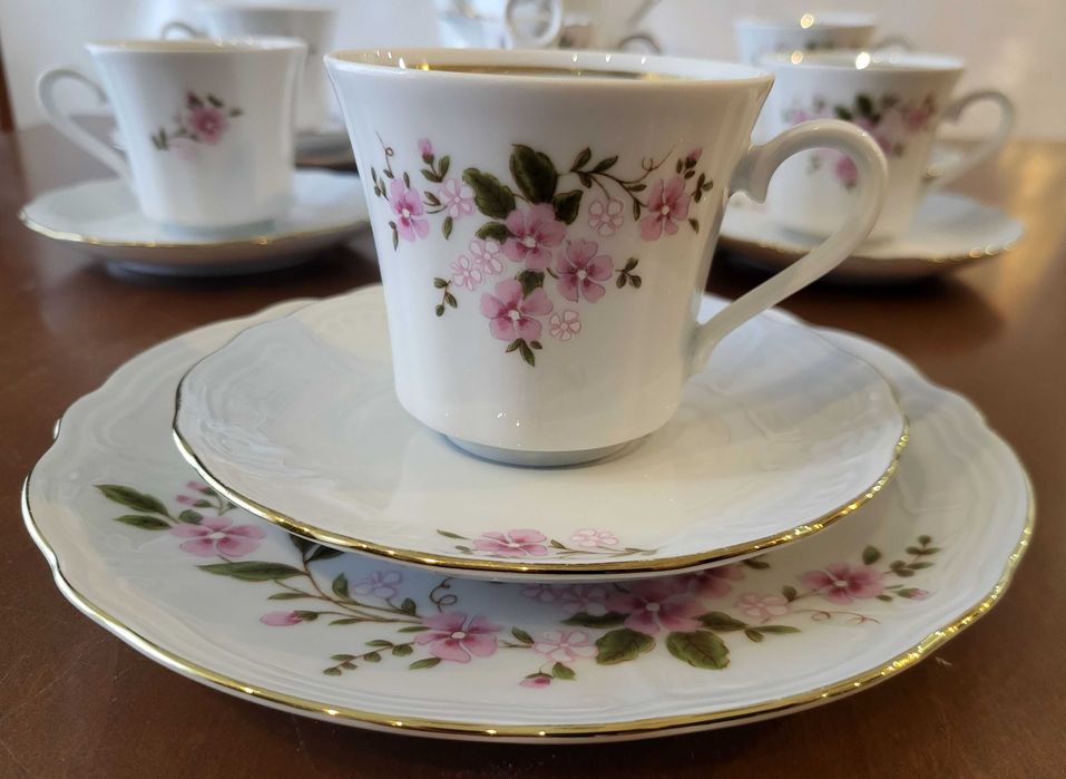 Retsch Wunsiedel, Bawaria – retro zestaw do kawy