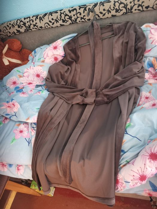 Халат велюровий. Жіночій халат.52-56