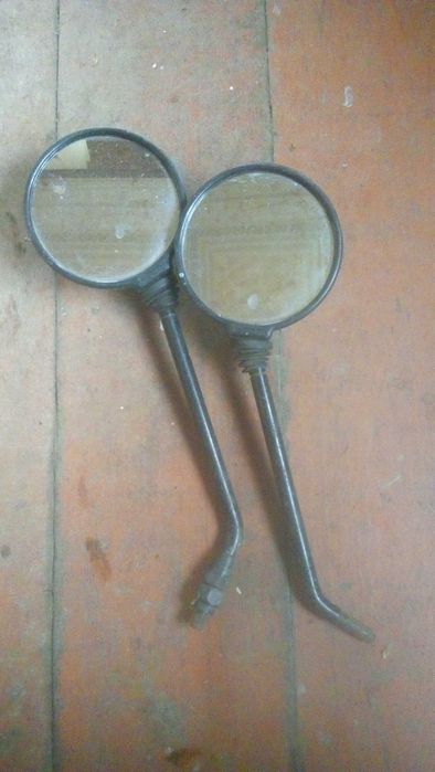 Мотоцикл Кавасаки зеркала.