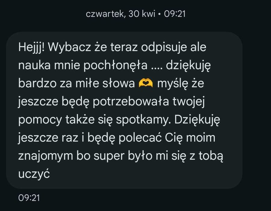 Matematyka na piątkę! Korepetycje z dojazdem i online
