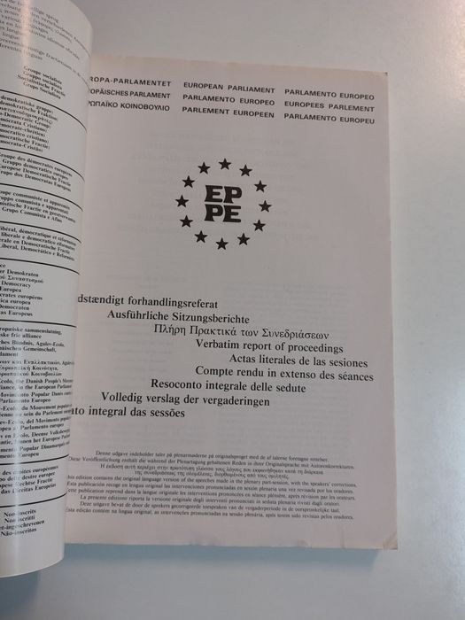 Relato integral das sessões